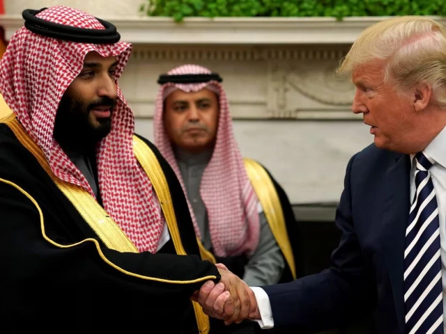Trump discusses Iran ceasefire talks with Saudi crown prince