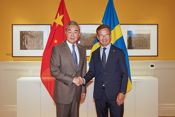 Wang Yi calls for greater trust, dialogue as China and Sweden seek to reset ties