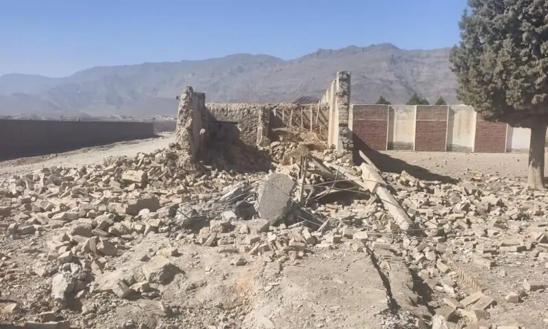 School blown up in South Waziristan by unidentified attackers