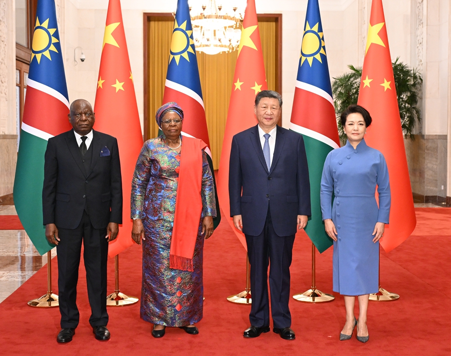 China, Namibia lift bilateral ties to new level after leaders' talks