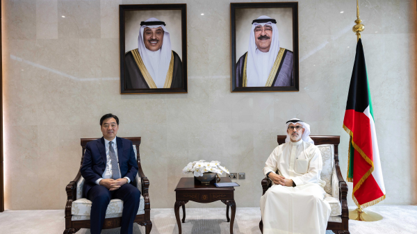 China's special envoy meets Kuwait FM, urges ceasefire and respect for Gulf sovereignty