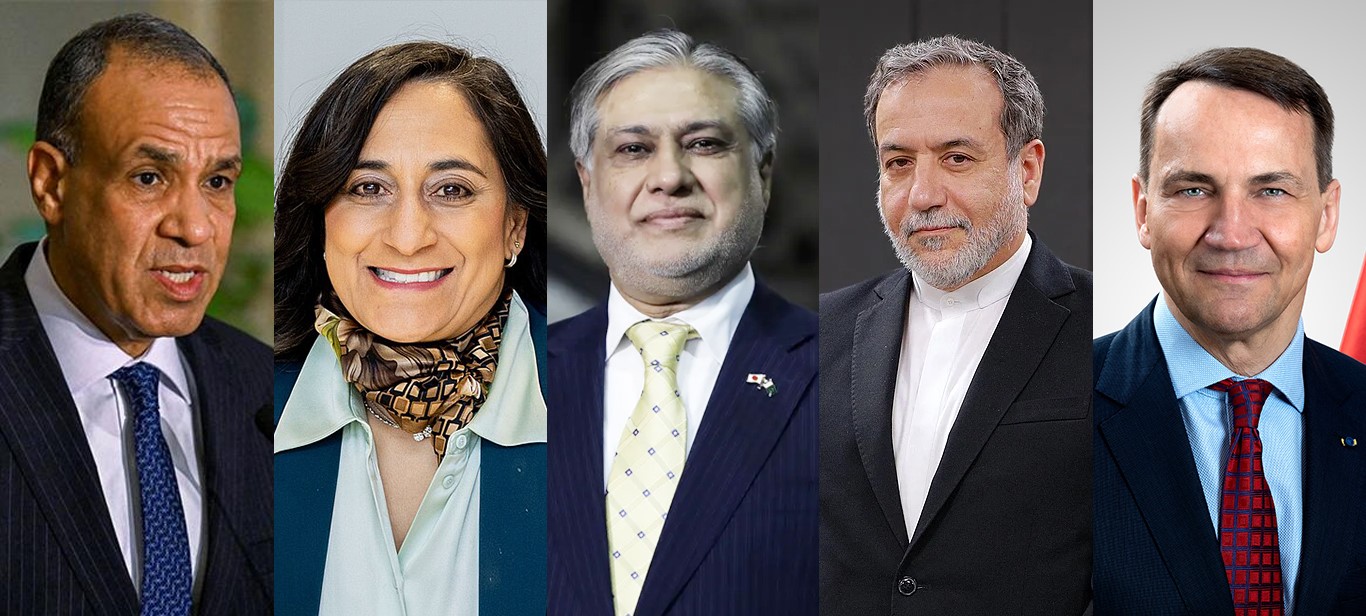 Dar drives diplomatic push with key talks on Middle East peace