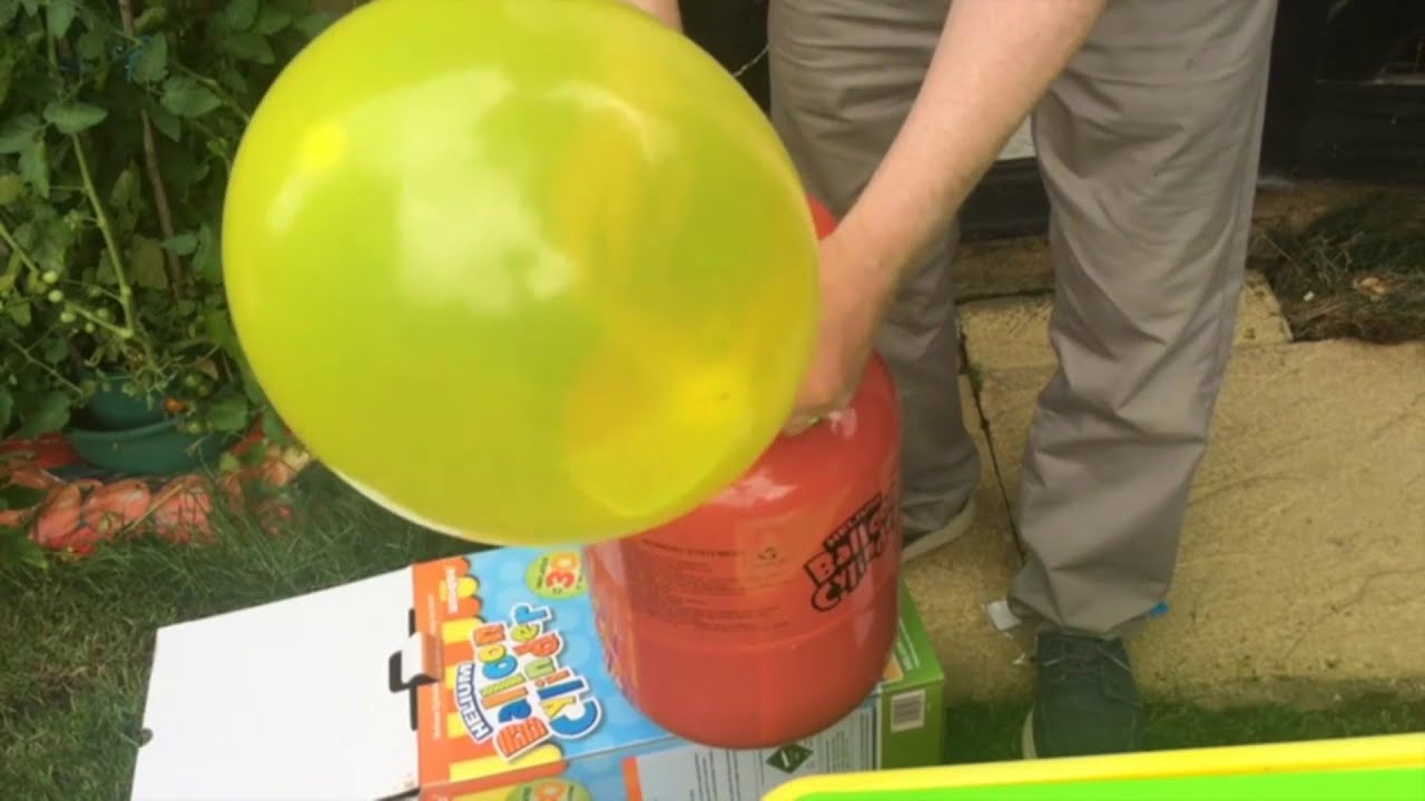 Boy dies from inhaling helium balloon