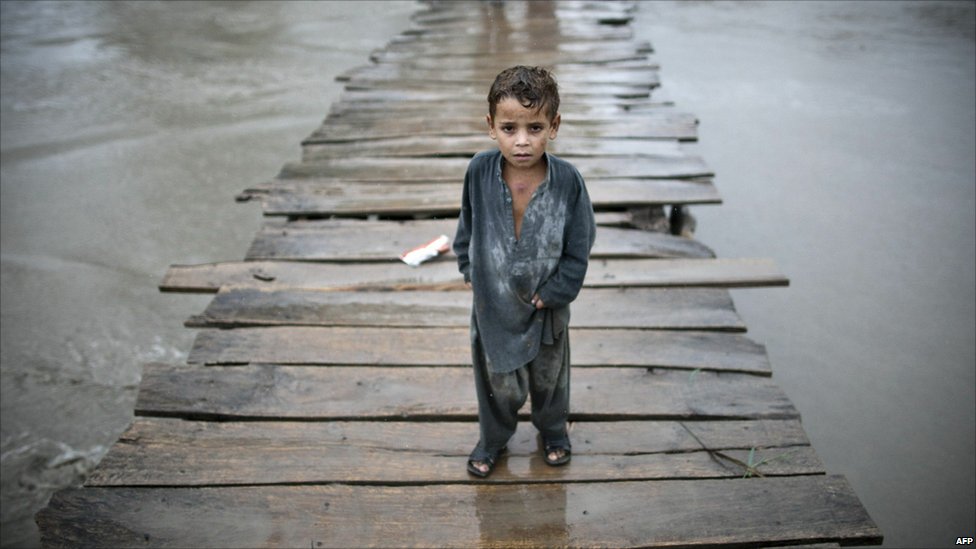 Over three million children at risk as devastating floods hit Pakistan