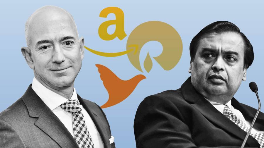 Amazon takes on India's Reliance in court fight over retailer