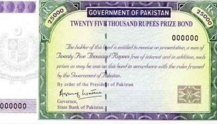 Govt to discontinue Rs25,000 prize bonds