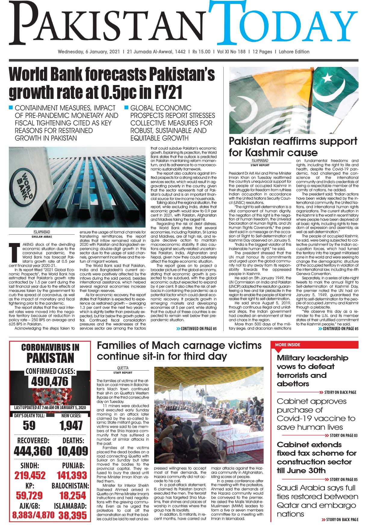 Epaper – January 06 LHR 2021