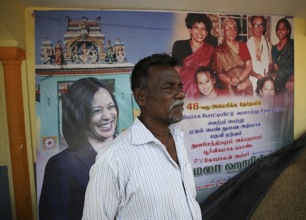 Indian village cheers for Harris during swearing-in as US VP