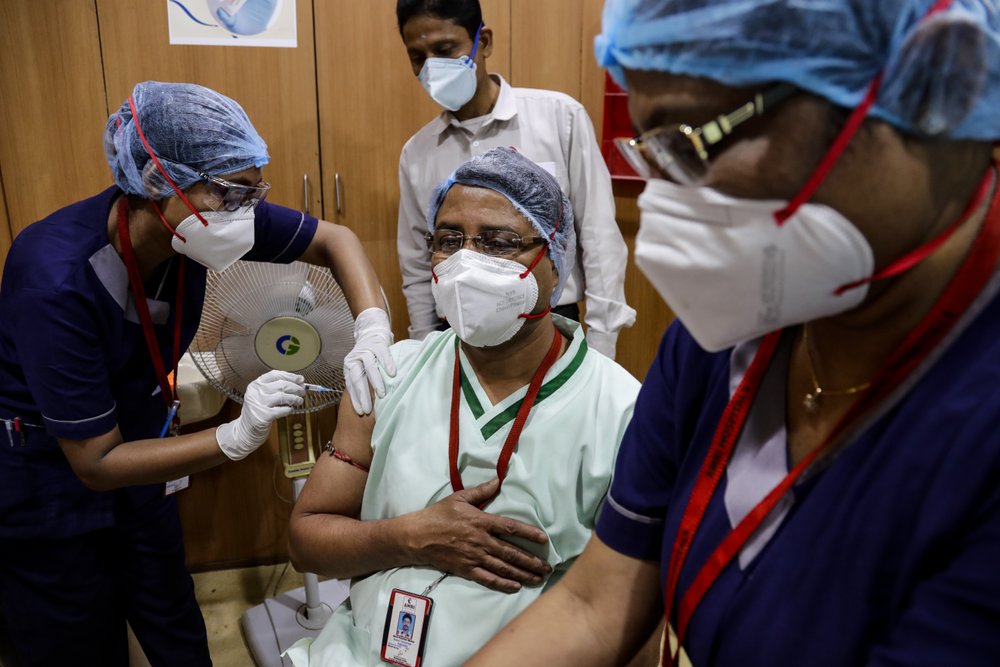 India starts world’s largest Covid-19 vaccination drive
