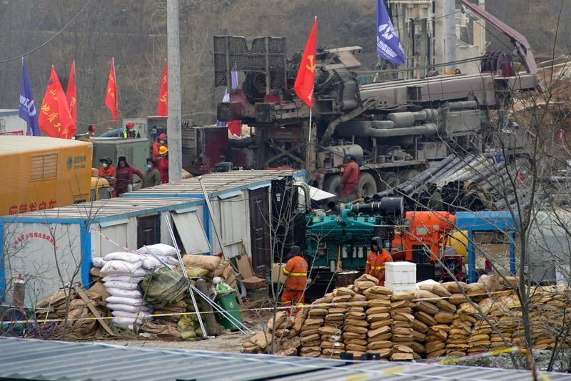 China rescues first person from Shandong gold mine: CCTV