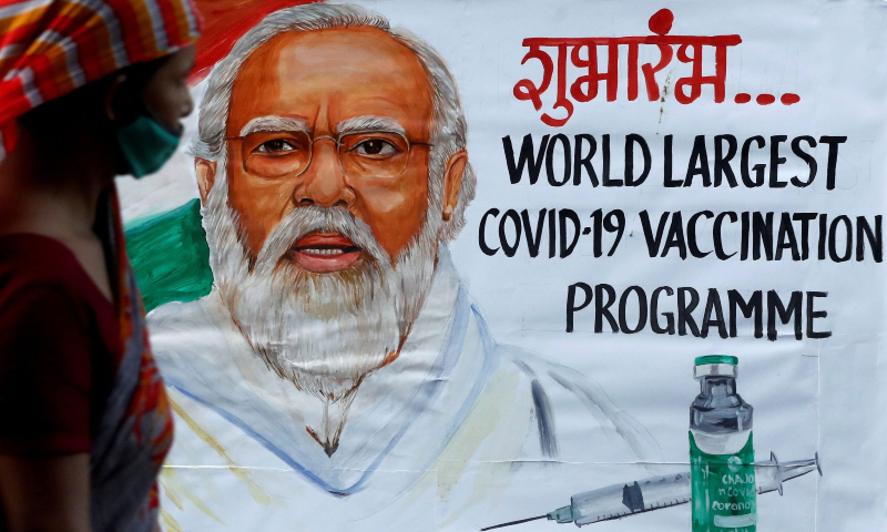 Tears and fears as India's huge coronavirus vaccine campaign falters