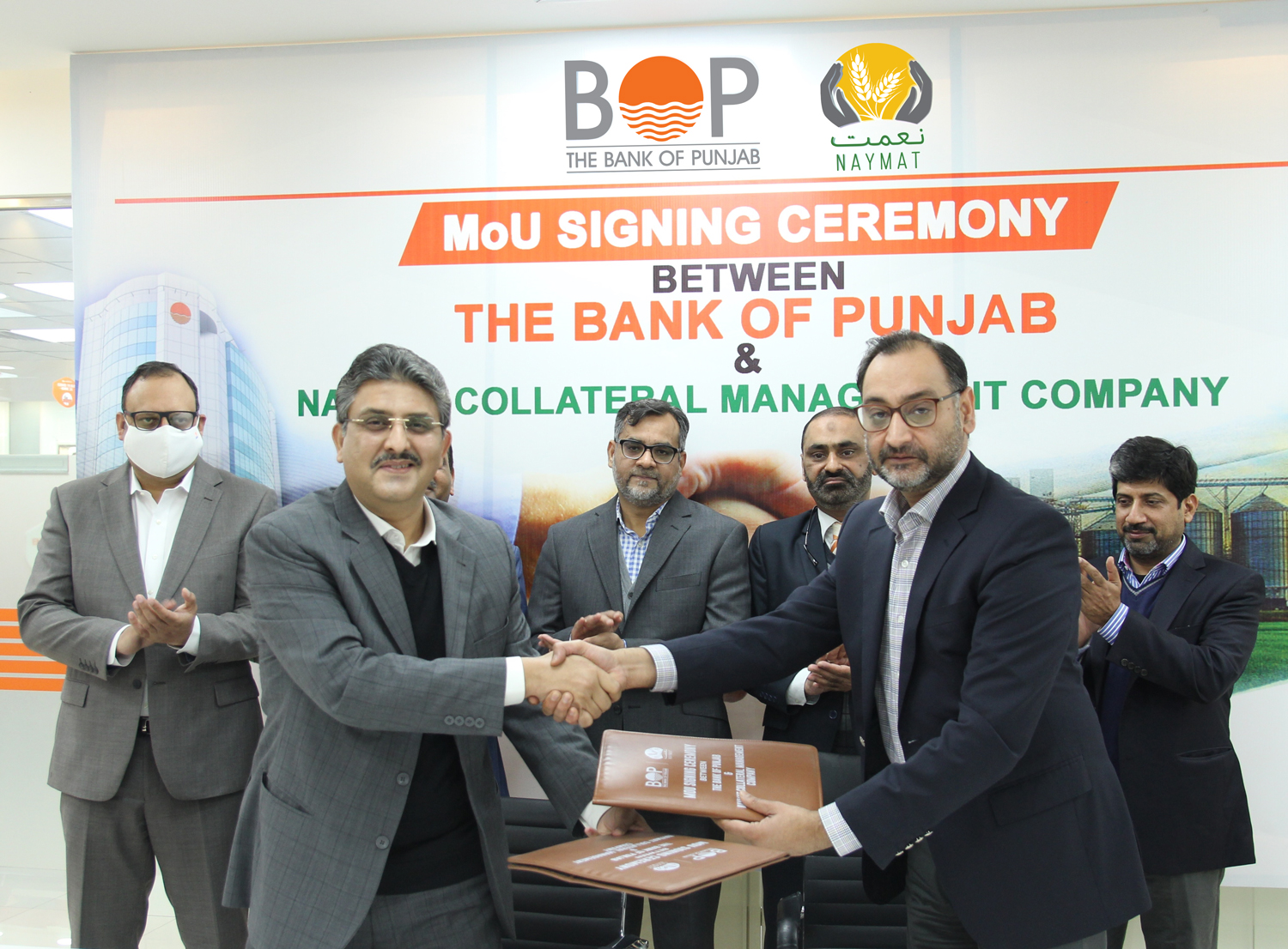 Bank of Punjab, NCMCL join hands for EWR project to support farmers against storage of agri commodities