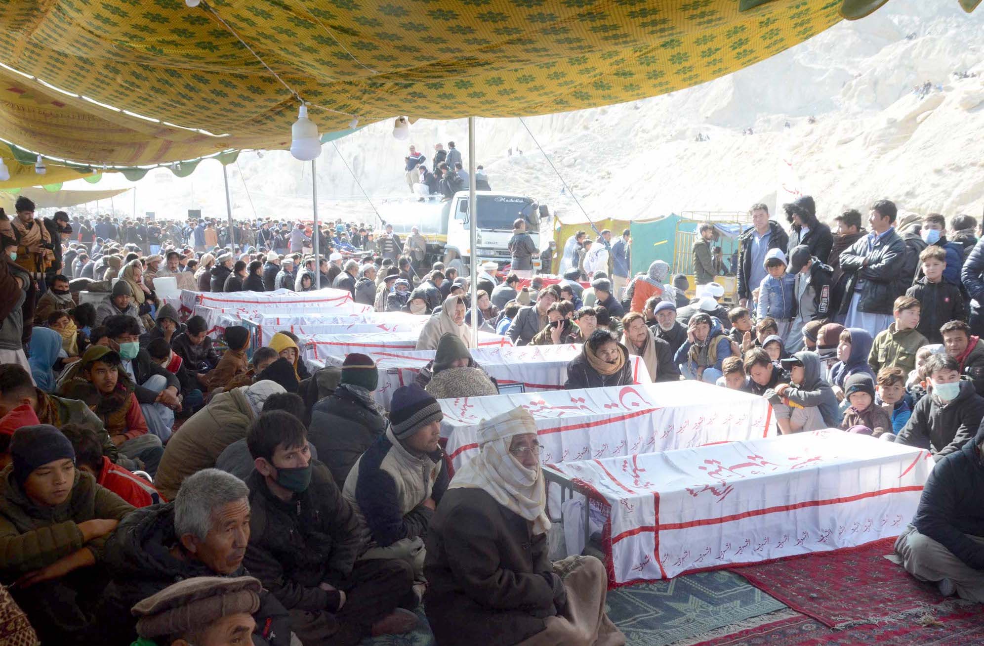 Interior minister grieves with Hazara community, vows justice