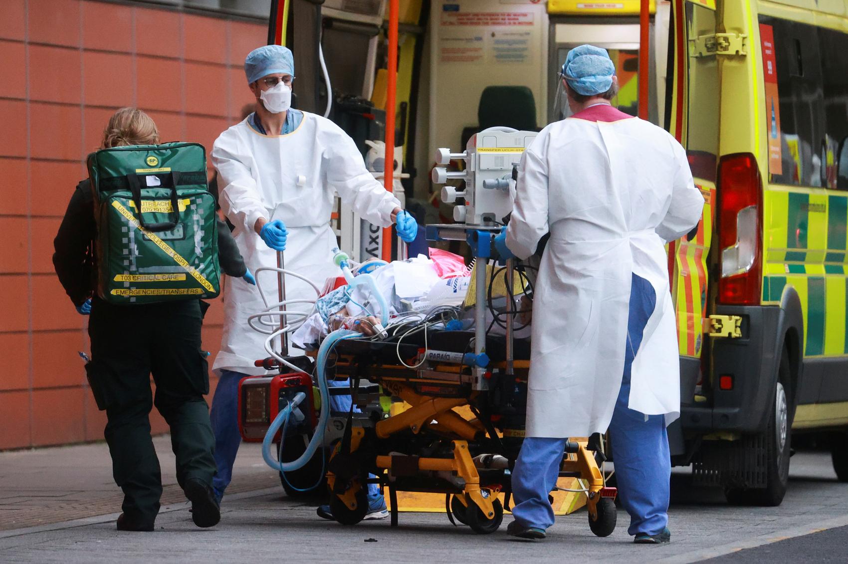 UK hospitals like war zones as Covid-19 death toll approaches 100,000