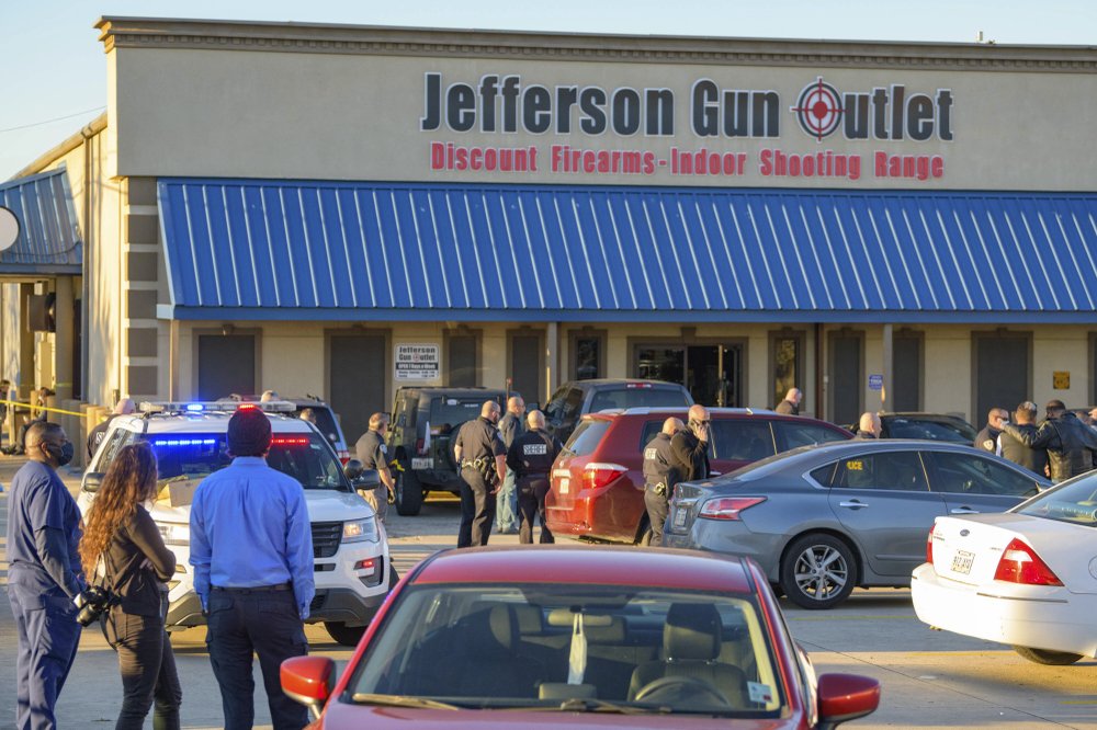 Gun store shooting in New Orleans leaves three dead