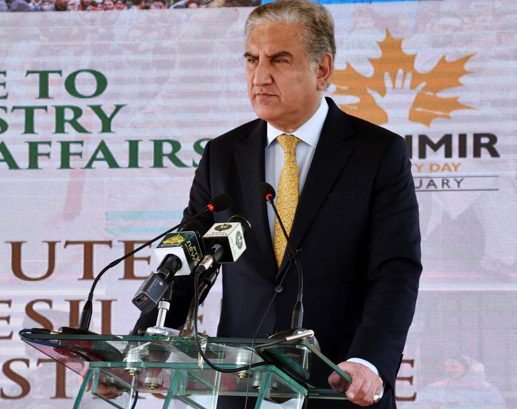 Kashmir dispute hampering regional development: Qureshi