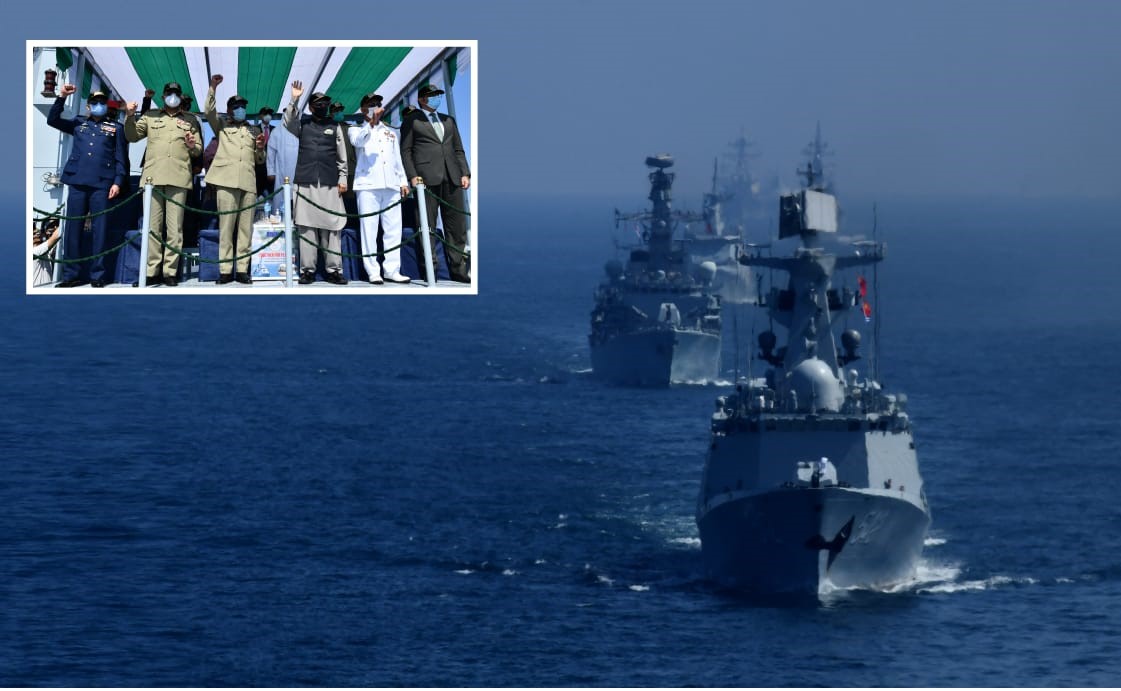 Pakistan Navy's Aman 2021 exercise concludes with 'graceful' international fleet review