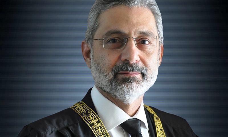 Justice Isa questions PM Imran's position on uplift grants for legislators