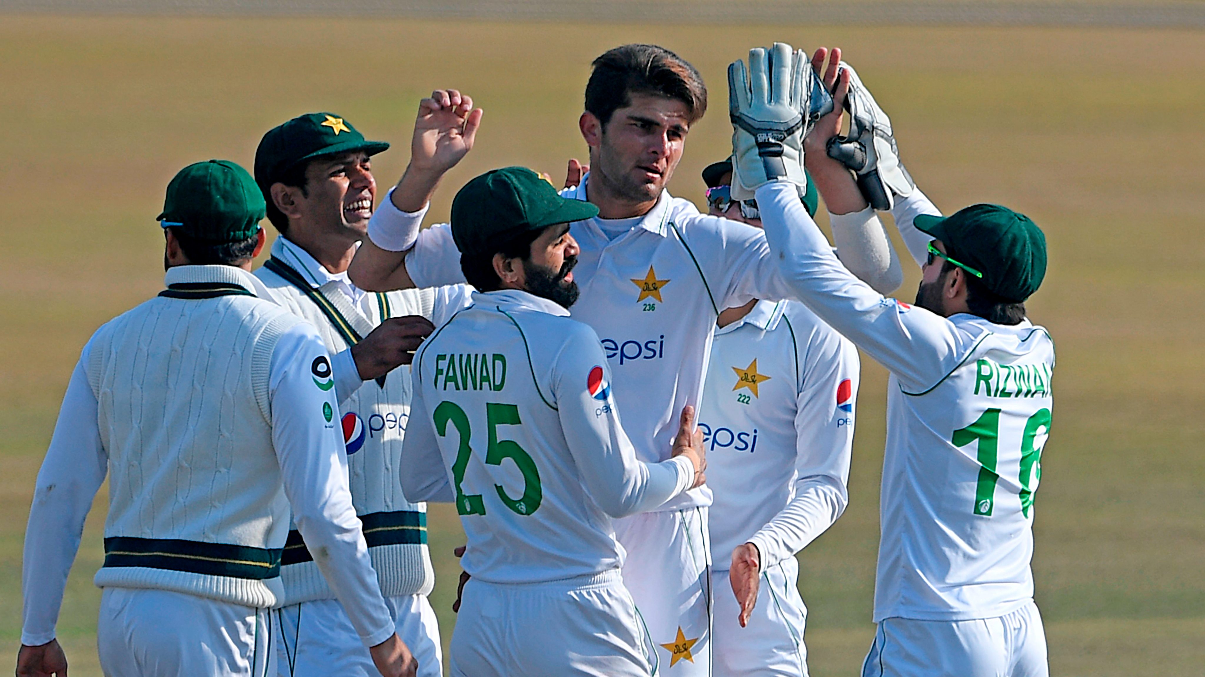 Struggling South Africa bowled out for 201 in second Test against Pakistan