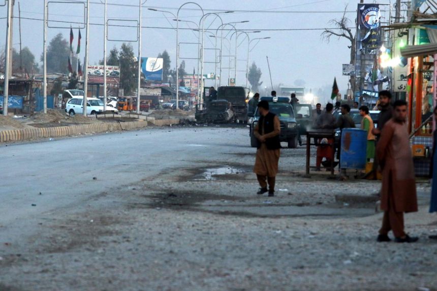 Blasts hit Afghanistan, at least four killed