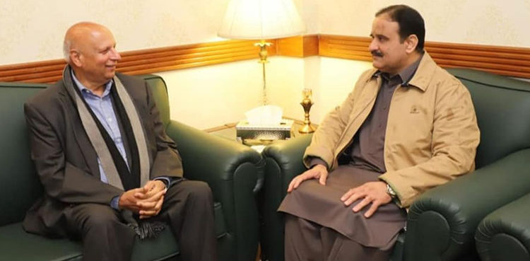 Sarwar, Buzdar discuss Senate elections