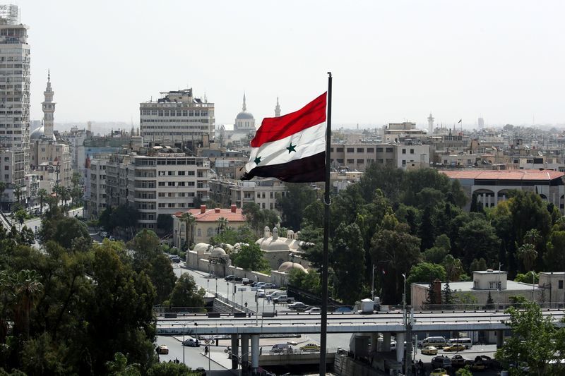 Syrian army says air defences intercepted 'Israeli aggression' over Damascus