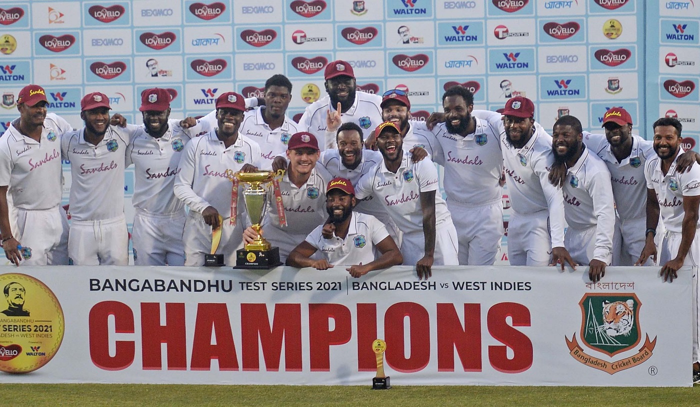 West Indies sweep Bangladesh Test series 2-0