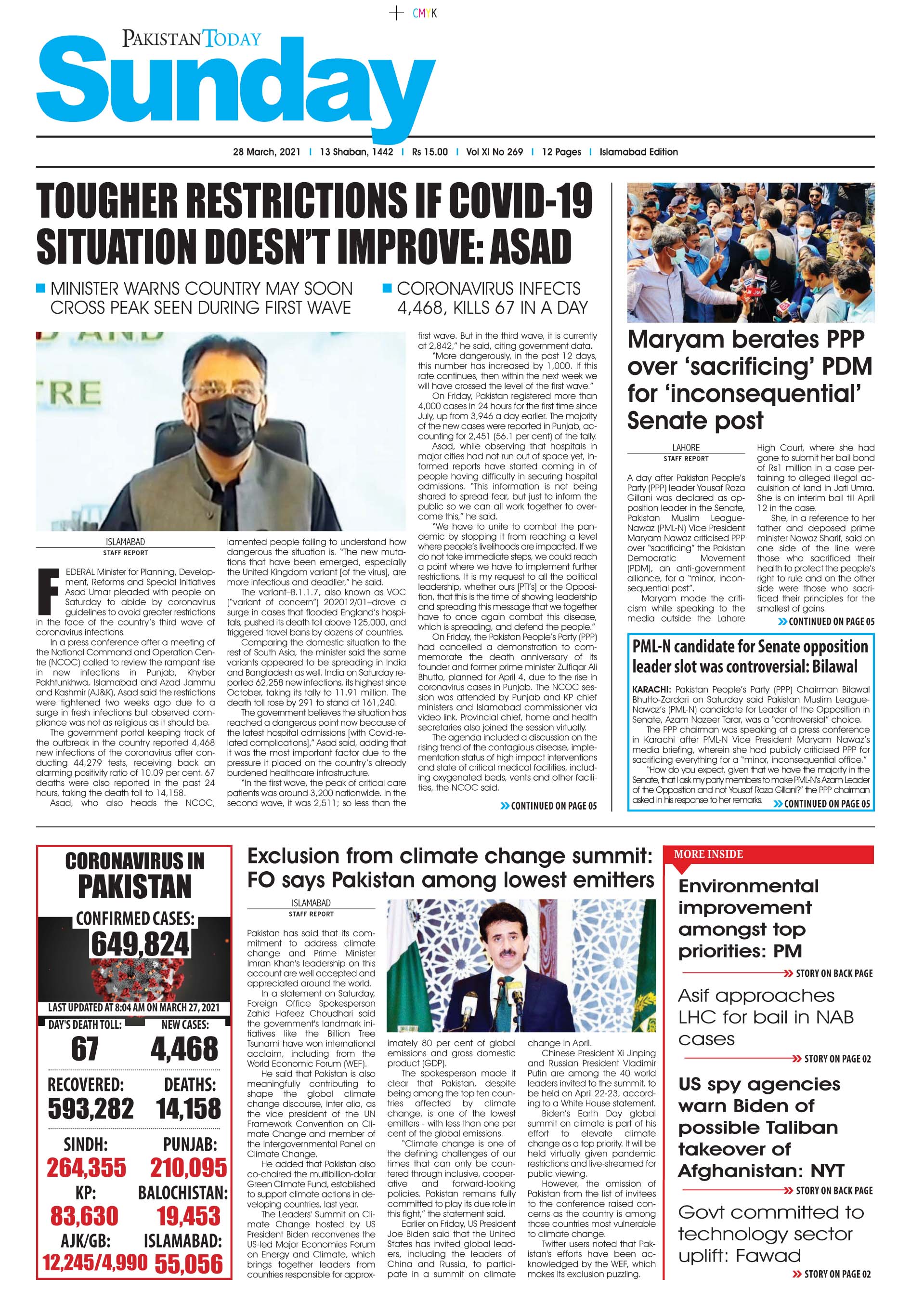 Epaper – March 28 ISB 2021