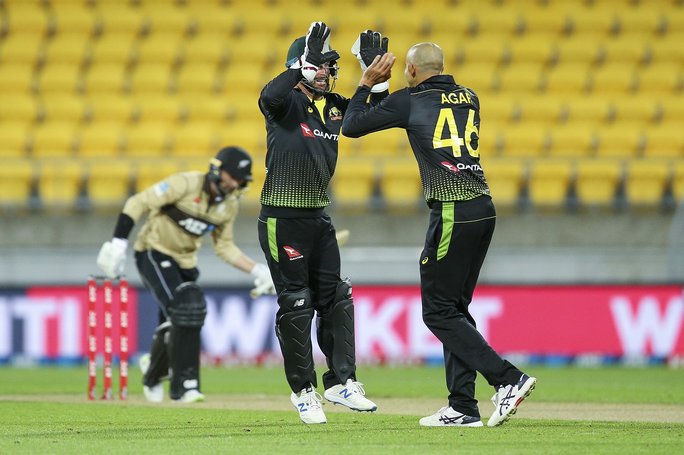 Maxwell, Agar shine as Australia down New Zealand in third T20I