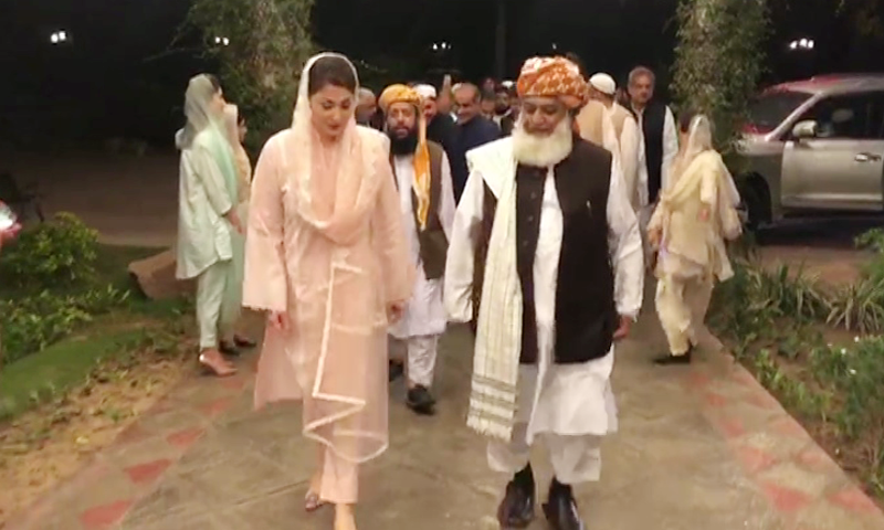PDM activities suspended as Maryam, Fazl fall sick