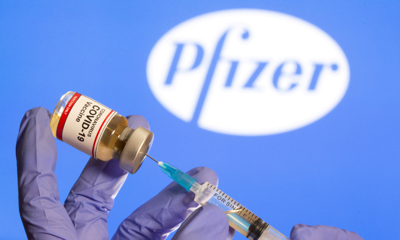 Pfizer says its Covid-19 vaccine protects younger teens