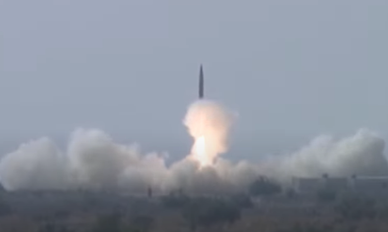 Pakistan holds successful flight test of Shaheen-1A surface to surface ballistic missile