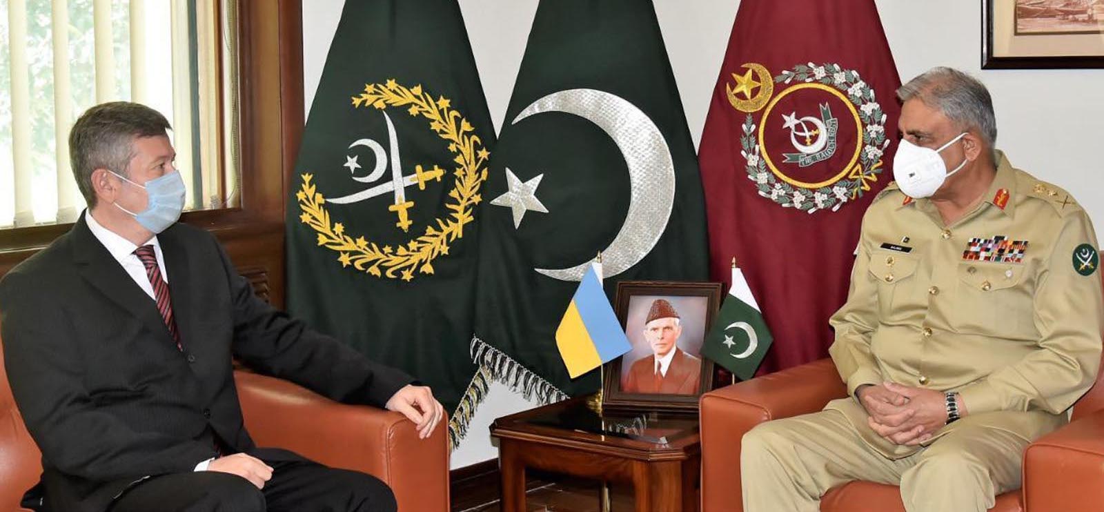 Pakistan seeks enhanced ties with Ukraine, COAS tells envoy