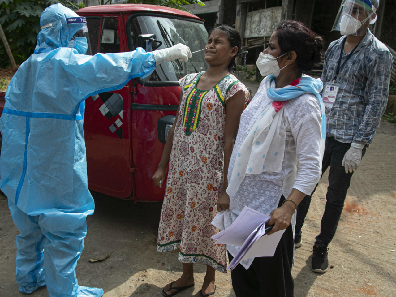 India's coronavirus infections rise by highest in three months