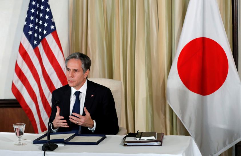 Top US diplomat seeks deeper Japan ties, as China, North Korea cast shadow