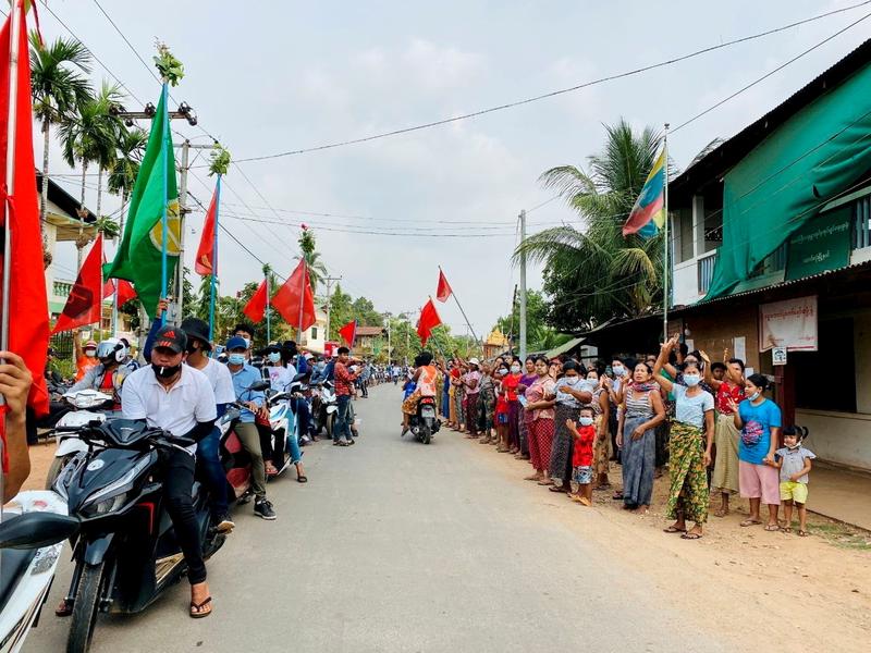 Myanmar junta says will strive for democracy after chilling warning to protesters