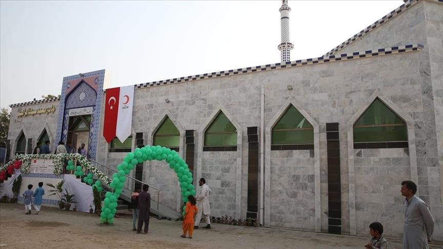 Mosque built by Turkish agency in Jhang opens
