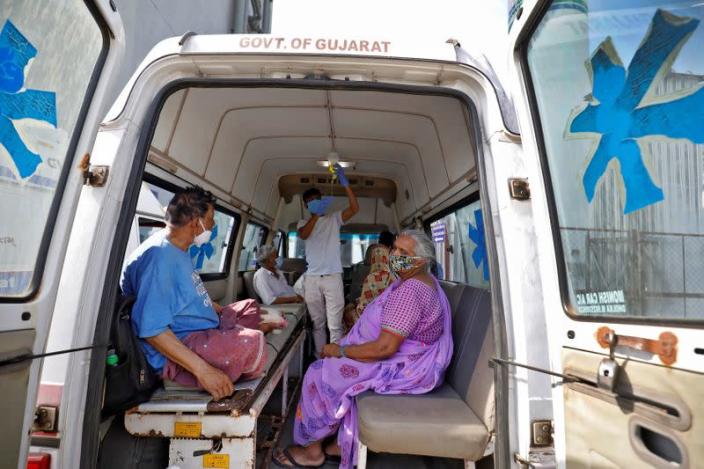 India records biggest ever rise in coronavirus cases anywhere in the world