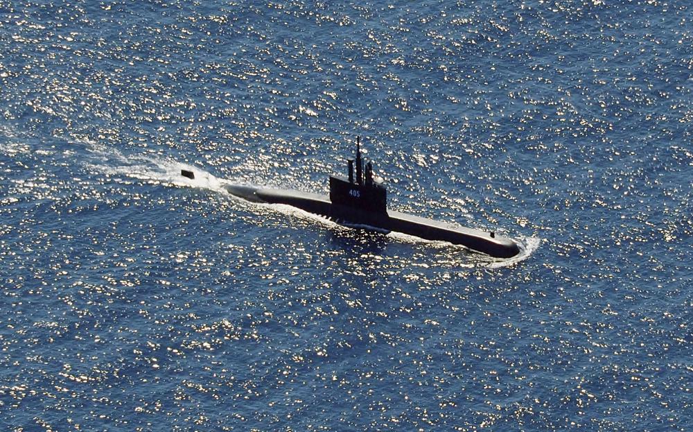 Indonesia navy declares lost sub sank after finding debris