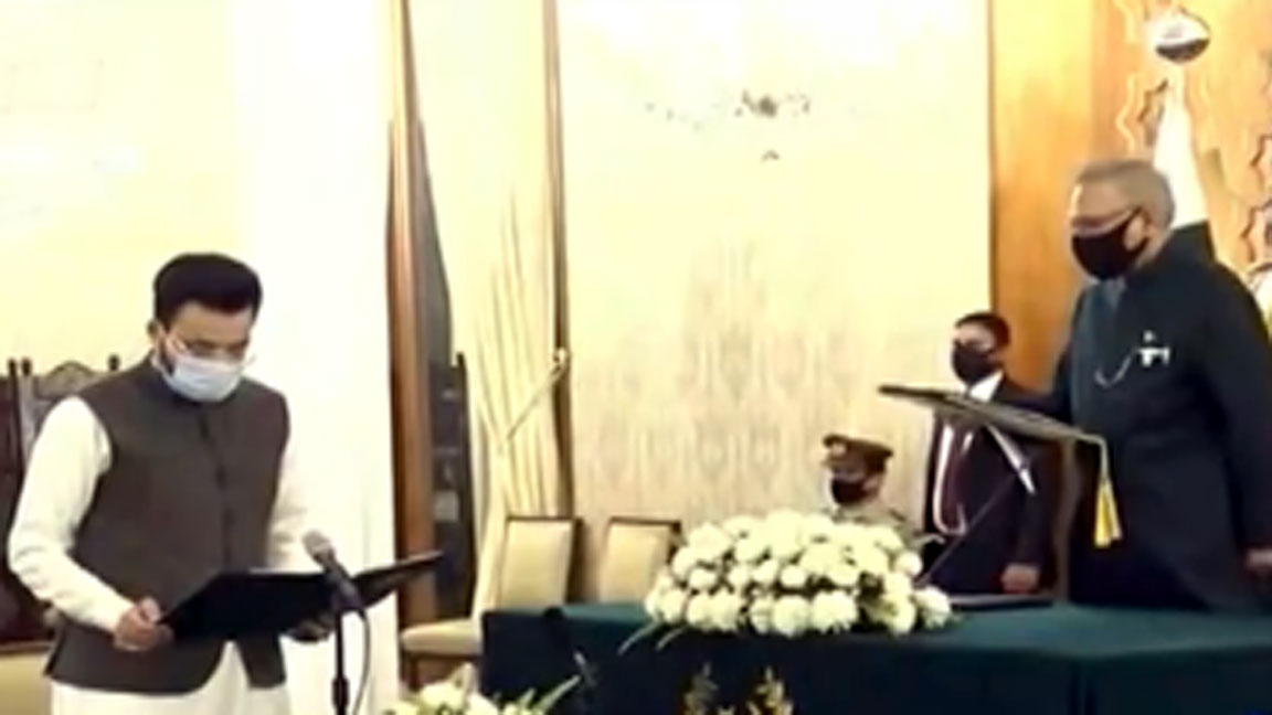 Habib takes oath as minister of state for information