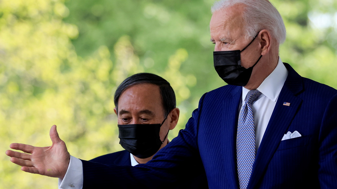 Biden, Japan’s Suga project unity against China