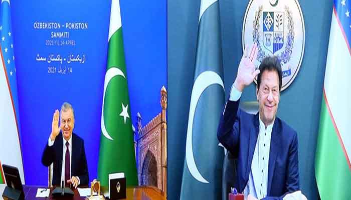 Imran holds virtual summit with Uzbek president