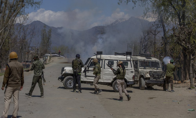 Anti-India clashes erupt in occupied Kashmir after troops kill 3 fighters