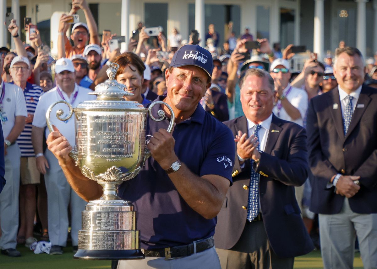 50 and fabulous: Mickelson defies age to win PGA Championship