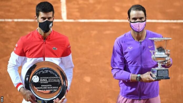 Rafael Nadal beats Novak Djokovic to win 10th Italian Open title