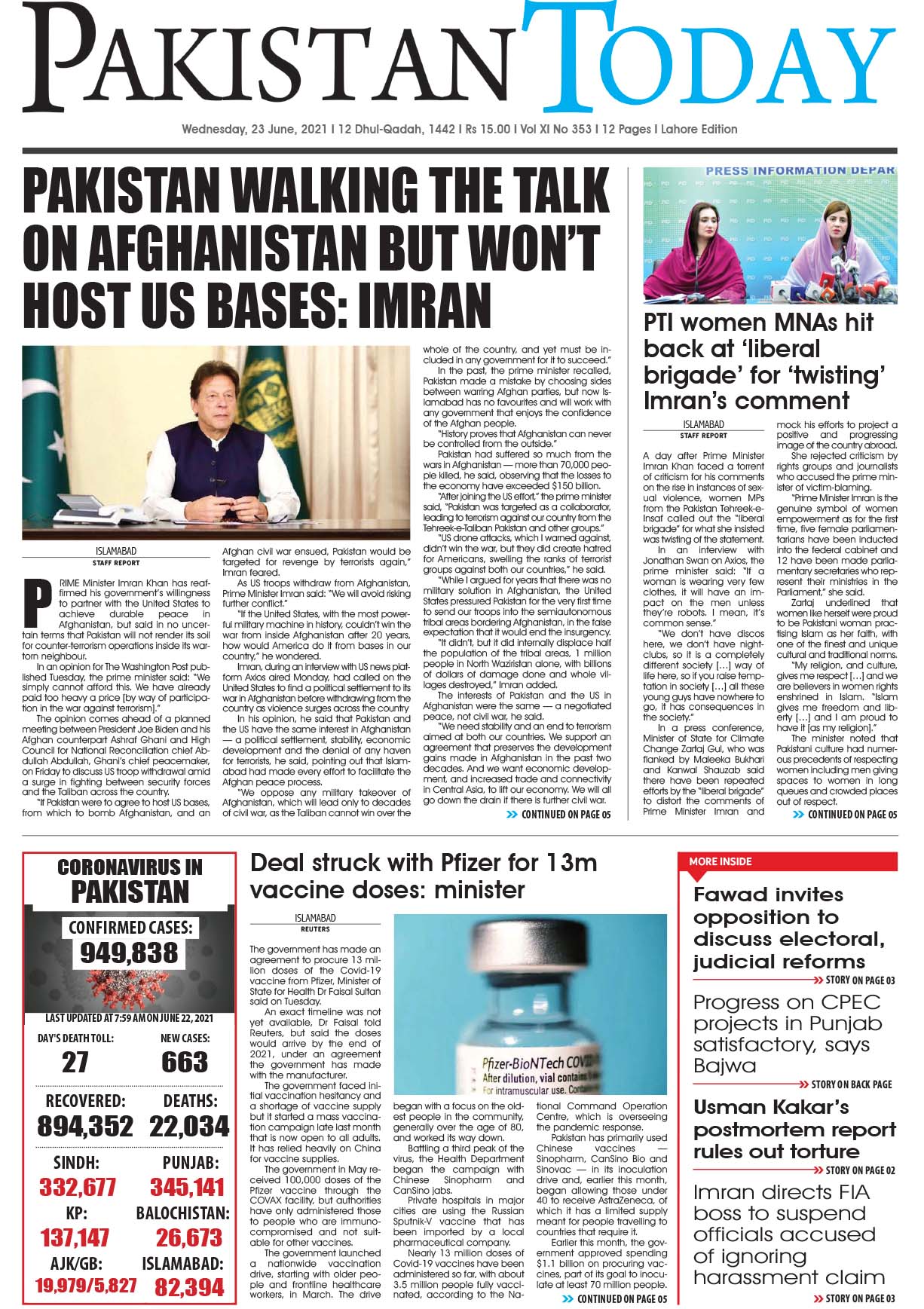 Epaper – June 23 LHR 2021