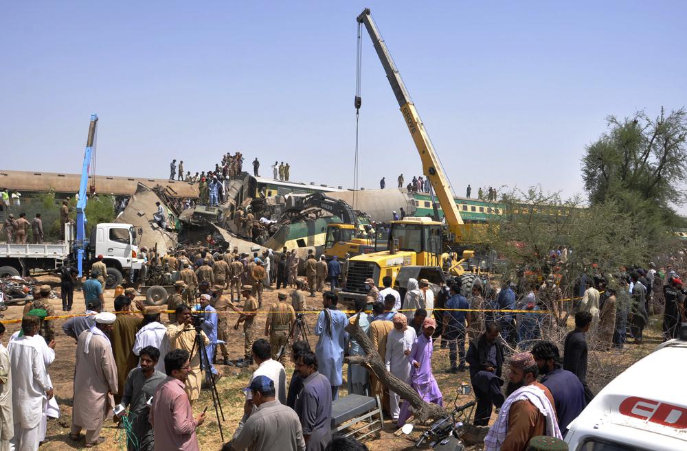 'Everything turned topsy-turvy': Survivors describe Ghotki train crash