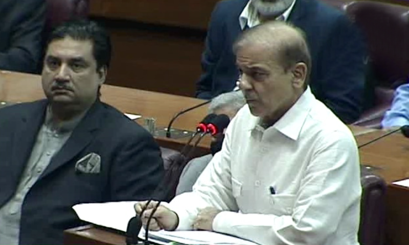 NA budget debate: Shehbaz blasts PTI for 'fake budgets'