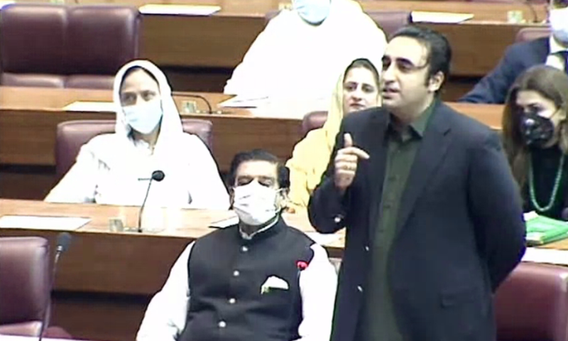 Shehbaz, Bilawal walk out of NA session during energy minister's budget response