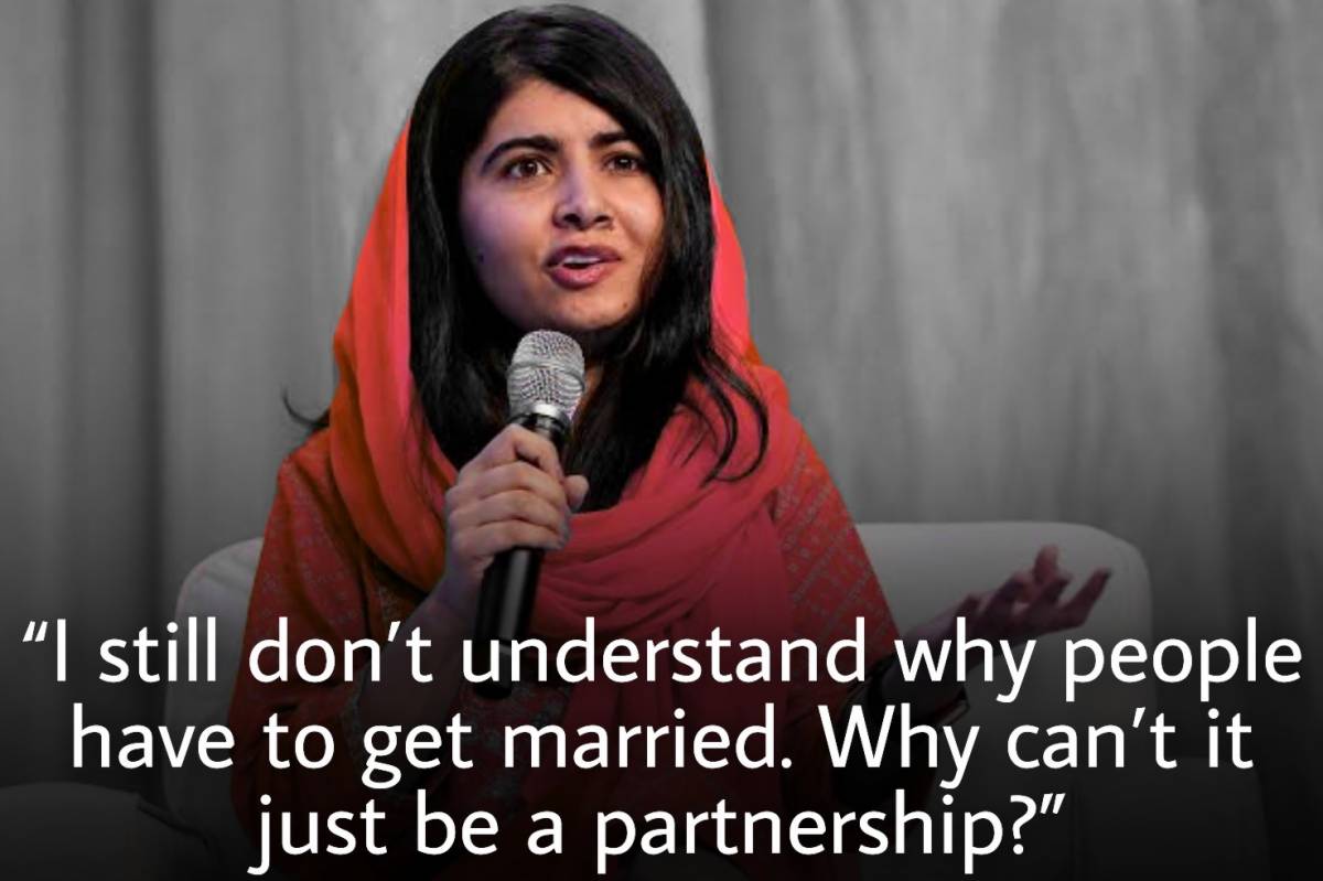 Marriage, morals, and Malala